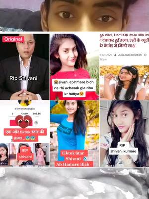 A post by @roshanstar_singh on TikTok caption: Rip 😭😭😭 Shivani Jinke Millions Fan's Unka Gala Dawa Kar Maar Diya Gaya Ha #TideLagaoDaagHatao #roshanstar_singh #newviralvideo @shivani_kumari321