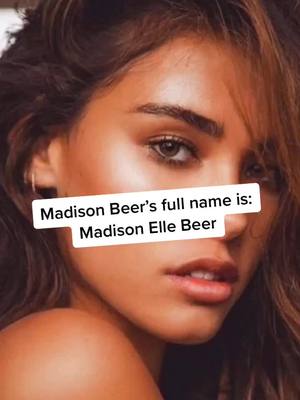 A post by @thecelebrityfacts on TikTok caption: Facts about Madison Beer @madisonbeer #madisonbeer #fypage #foryoupage #zyxcba #fup #foryou #fyp #xyzbca