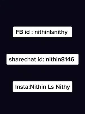 A post by @nithinnithy27 on TikTok caption: 👉sharechat♥️👉insta♥️👉fb ♥️👉id videol കൊടുത്തിട്ടുണ്ട് ഇതൊക്കെ ഇണ്ടല്ലോ അതിൽ കാണാം flw🤚 ചെയ്യൂ ഇനി നമുക്ക് അതിൽ പൊളിക്കാം #TideLagaoDaagHatao