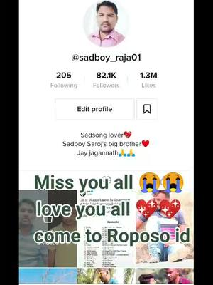 A post by @sadboy_raja01 on TikTok caption: Miss you and love you all.. 😭😭💖💖#odiamuser @papumohanty13 @sadboy.saroj @sad..boy..suroj @hrushikesh_dash@im_snehu @samskumar44@mr_saswat@sila8408