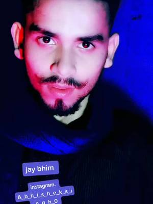 A post by @_abhishek_jatav_7217 on TikTok caption: jay bhim