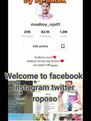 A post by @sadboy_raja01 on TikTok caption: No caption.. Miss you tiktokvideo Freind. No tag... #odiamuser #callforodia #odiasong #tiktokodisha