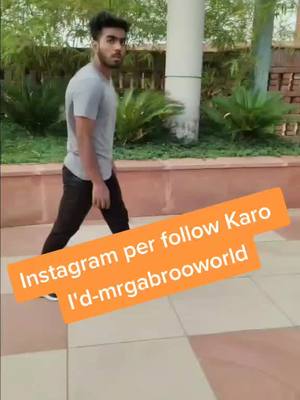 A post by @mrgabroo on TikTok caption: Instagram per support Karo #TideLagaoDaagHatao #foryou #mrgabroo #tiktok