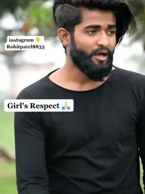 A post by @rohitpatel__ on TikTok caption: instagram ID. 👉 Rohitpatel8833 Follow Me Instagram Waha bate Krenge Or TikTok Ke Wapis Ane Ka wait ❤️🤗 @tiktok_india #rohitpatel__ #girlsrespect