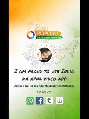 A post by @barotami220399 on TikTok caption: bye. bye ...guys ...tiktok ban hogya....no problem.....roposo pe milte he ok....guys ... follow me on roposo....miss u my tiktok family 😍😭