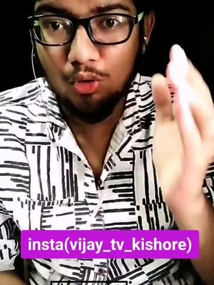 A post by @vijay_tv_kishore2 on TikTok caption: Tiktok 🔥 full news go my insta #vijaytvkishore #thiruvarur_kran #tranding #tiktoktamil #ownconcept #ownvoice #motivation #tiktok #tiktok_india