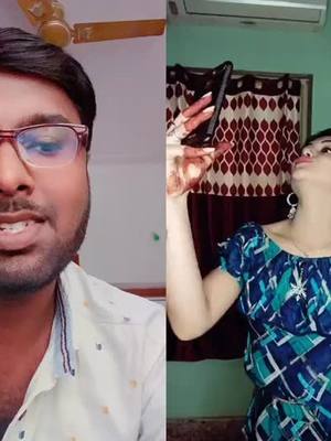 A post by @prakasam.addayi on TikTok caption: #duet with @sangeethapriya08 #bharath3594