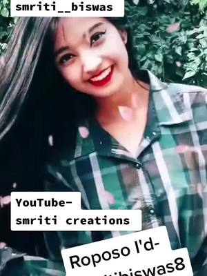 A post by @_smritibiswas_ on TikTok caption: Miss uhh all🥺😰THANK YOU SO MUCH  itna support krne k liye..aage v aise he krte rhiye ye app nhi to koi aur app mei he..app ban hua huamra talent nhi