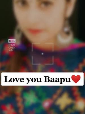 A post by @ritupawar988 on TikTok caption: love you baapu ❤❤❤#baapulove#duet #edutok #you2 #reality #sad #loveyoupapa