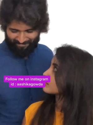 A post by @aashikagowda on TikTok caption: Most viewed one🥰 follow me on instagram for more updates😍 id : aashikagowda