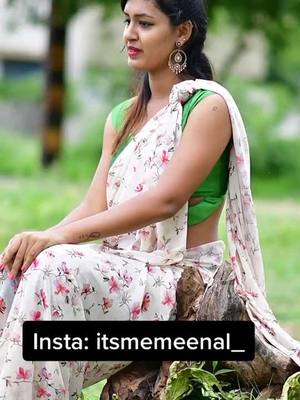 A post by @meenal_meenu on TikTok caption: Do follow on insta guys : itsmemeenal_ #meenal_meenu #meenufam #fyp