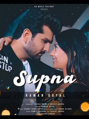 A post by @anjimaxuofficially on TikTok caption: I need your support🙏🏻 my song SUPNA will release today at 12’O clock😍❤️ on youtube RG MUSIC FACTORY😇❤️