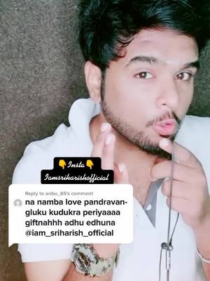 A post by @iam_sriharish_official on TikTok caption: Reply to @anbu_65 💙idhu yennoda last video va erklan#iamsriharishofficial #TideLagaoDaagHatao #tiktok #tiktokchef