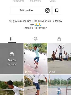 A post by @youandme111__ on TikTok caption: Yr Bhot Mehanat ki h mene 😣😣#TideLagaoDaagHatao #haintaiyaarhum #viralvideo #skate #sports #tiktokindia