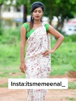 A post by @meenal_meenu on TikTok caption: Do follow me on Instagram:- itsmemeenal_ #meenal_meenu #meenufam #foryoupage