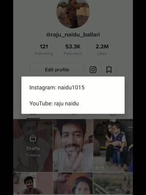 A post by @raju_naidu_ballari on TikTok caption: plz subscribe dears..plz support me🙏🙏