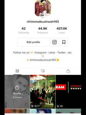 A post by @himmatkushwah143 on TikTok caption: #fyp #foryou #himmatkushwah143 #tiktokban