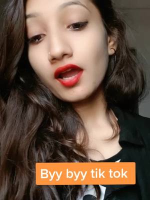 A post by @trupti_rajput783 on TikTok caption: by by tik tok 😭😭 tnx for support and love 🙏 I miss you all 😭😭😭