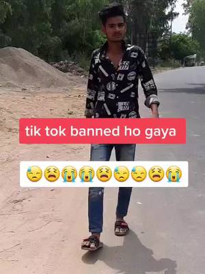 A post by @mr_sahil_brandteam_786 on TikTok caption: Tik tok banned ho gaya#TideLagaoDaagHatao #@tiktok_india