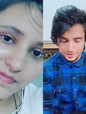 A post by @ankimaverma09 on TikTok caption: #duet with @abrazkhan91 #😄😄😄 #foryou #fyp #tik_tok_india