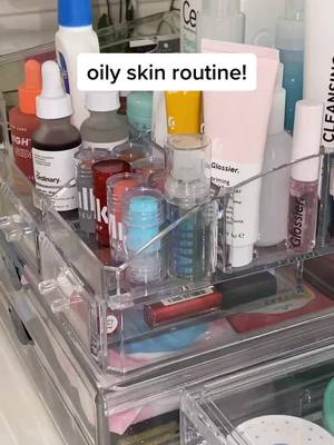 A post by @sk1ncar3 on TikTok caption: do you have oily or dry skin?@skincarebyhyram @bliss @idewcare #fyp #skincare #foryoupage #cerave #skintips #oilyskin #idewcare #glossier #theordinary