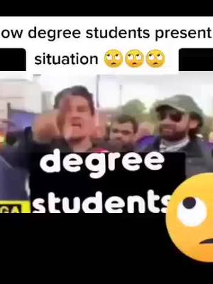 A post by @ramaiah_gari_abbaiee on TikTok caption: now degree situation