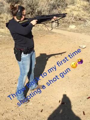 A post by @ashleyac_utah on TikTok caption: #shotgun #rangetherapy #firsttime #loveit #needone #utah