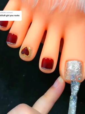 A post by @sobeautifulnails on TikTok caption: Reply to @zarabts34 It's very kind of you to like it #nails #manicure