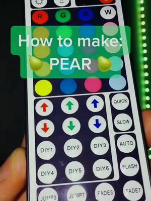 A post by @imlily123 on TikTok caption: How to do pear colour with LED lights,do you want to get it free?comment it#ledlights #tiktoklight