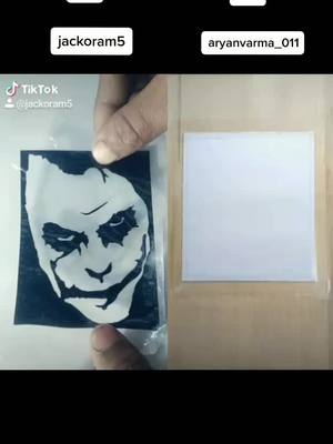 A post by @jackoram5 on TikTok caption: #joker #jokerchallenge #whosbest @aryanverma_001 @charlidamelio