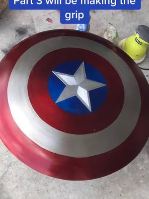 A post by @alliecarson23 on TikTok caption: Way better results than expected #marvel #captainamerica #workshop