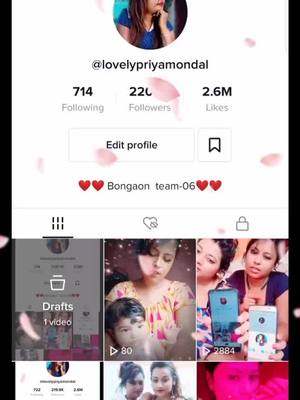 A post by @lovelypriyamondal on TikTok caption: #foryou#foryoupage#tending#tiktokindia