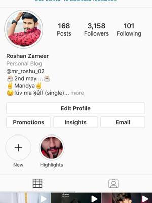 A post by @mr_roshu_02 on TikTok caption: follow me on Instagram and Roposo both I'D same ide