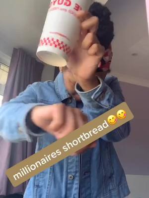 A post by @tia_sinclair on TikTok caption: Make sure you try them!!🥤😍#DeliverooShakeChallenge #FiveGuysUK #Deliveroo #NewShakeFlavours