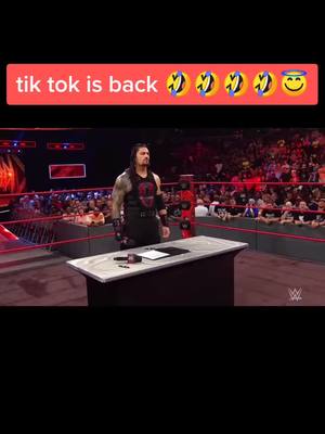 A post by @amit_14__ on TikTok caption: tik tok back 🤣 #foryou #tiktok_india #MagicMoment #wweking #TikTokTaughtMe #johncena #foryoupage #WWE #romanreigns #tiktokback