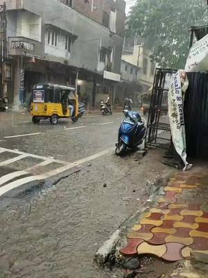 A post by @ilovemybrother7 on TikTok caption: today rain in Hyderabad