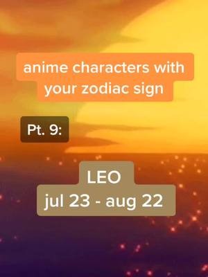 A post by @an1m3btchs on TikTok caption: WHERE IS MY FELLOW LEO GANG ATTT??🦁🔥 #weeb #anime #zodiac #leo #mha #haikyuu #naruto #free #fyp