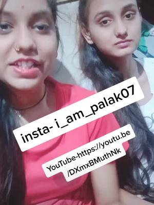 A post by @miss.palak_ji07 on TikTok caption: plzz guys support me