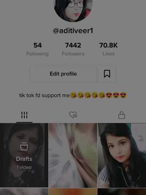 A post by @aditiveer1 on TikTok caption: I am so happy