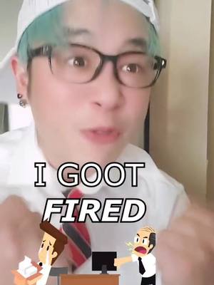 A post by @mr.hillson on TikTok caption: 😤 I got fired for no reason! 😭 #fyp #foryou #first #day #at #work #got #fired #bank #teller #checking #balance #noreason #igotfired