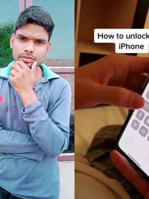 A post by @_mr_puri on TikTok caption: unlock I phone 🖕🖕👌👌 am#duet with @ninidiem #unlokvivov17 #sharethecare #unlockvivov17 #tiktok_india #mr_puri #tiktokindia