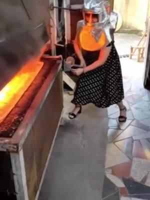 A post by @sweetgril001 on TikTok caption: Do u know how long it took to fire?😱#foryou #foryoupage #manufacturing #traditional