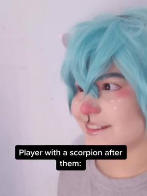 A post by @winterbear_cosplay on TikTok caption: #animalcrossing #animalcrossingnewhorizons #animalcrossingcosplay #acnh #acnhcosplay #animalcrossingsherb #sherb #acnhsherb #acnhvillager #acnhfunny