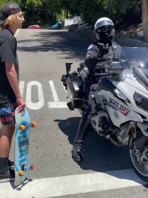 A post by @jackpembrook on TikTok caption: I did the steepest hill California. The cop told me it’s too dangerous but I thought otherwise. Seriously wear helmets guys.