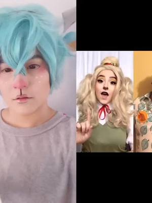 A post by @winterbear_cosplay on TikTok caption: @afewblendingbrushes #animalcrossing #animalcrossingnewhorizons #animalcrossingcosplay #acnh #acnhcosplay #animalcrossingsherb #sherb #acnhsherb