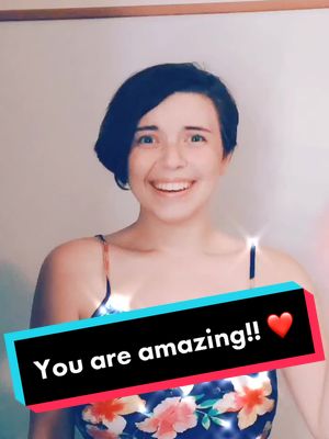 A post by @itsbriannaballard on TikTok caption: You are amazing! Send this to another amazing person! ❤️#fyp #motivationalmonday #motivation #inspiration #happiness #youareloved #keepsmiling