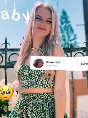 A post by @userlaverne1 on TikTok caption: I still can’t believe she followed me and tysm for 600 followers ily guys! @zoelaverne #LetsFaceIt #IAmLost #fyp #foryoupage #zonuts #zoelaverne