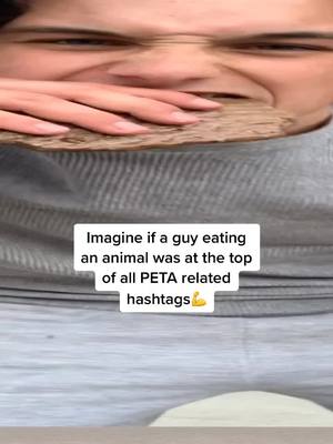 A post by @cloutboicade on TikTok caption: Yeah this is funny #peta #vegan #animalrights #crueltyfree #govegan #animals #animalliberation #animal #animalcrossing #animallover #veganrecipes