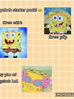 A post by @_strxwberrys on TikTok caption: should i do more of these? x #spongebobsquarepants #editss #nickelodeon #foryoupage