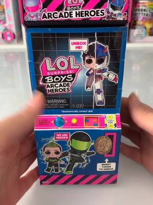 A post by @young.wild.me on TikTok caption: LOL Arcade Heroes! #lolsurprise #lolarcadeheroes #arcadeheroes #lolboys #fyp #foryou #lolsurprisedolls #loldolls #mgaentertainment